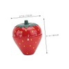 LABRIMP Home Use Timer Strawberry Design Mechanical Kitchen Timer for