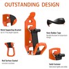 6 Pcs Shovel Mount for Roof Rack,Metal Rubber Shovel Holder