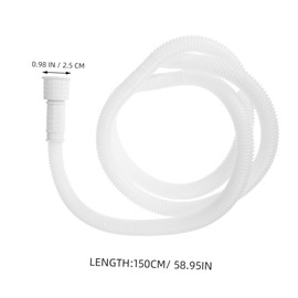 Operitacx 4 Stück Abflussrohr der Klimaanlage Klimaanlagenrohr Klimaanlagenschlauch flexible gartenschlauch waschmaschine ablaufschlauch klimaschlauch klimakondensat -Auslassschlauch PVC