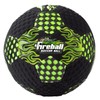 fun gripper 8.0 Fireball Neon Green Soccer Ball (Black) (Perfect