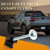 QYMOPAY Truck Tool Box Mounting Kit, No Drill Pickup Truck