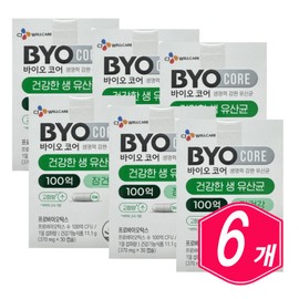 Biocore Healthy Live Lactobacillus 10 Billion 30 Capsules x 6 Probiotics for Middle-aged Men, Senior Women, Elderly / 바이오코어 건강한 생 유산균 100억 30캡슐 x 6개 중년 남자 시니어 여자 노인 프로바이오틱스