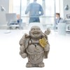 Buddha Statue Resin Mini 8cm Maitreya Laughing Buddha Figurine for