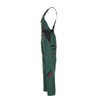Planam 2335048 Size 48"Highline" Dungarees - Green/Black/Red