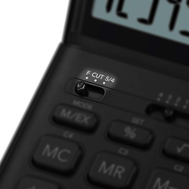 Casio CALCULATRICE DE Bureau JW-200SC-Black, Solaire/Pile 1.1 x 10.9 x