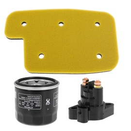 0470-663 Air Filter 16510-06B00 Oil Filter 0445-058 Starter Solenoid Relay for Arctic Cat 400 454 500 650 4X4 AUTO H1 TRV