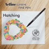 Artline 'Supreme Fine Pen' Fineliner Pens 0.4mm - Bright Vivid