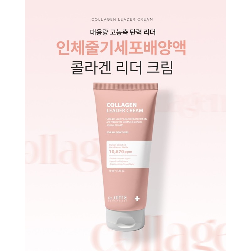 Santte Collagen Leader Cream 150g Strengthens skin elasticity / 상떼