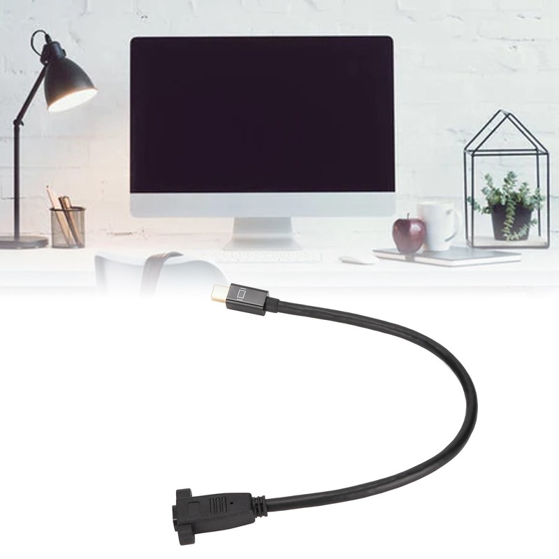 Mini DisplayPort Cable Small Portable 4K MiniDP Female to Male