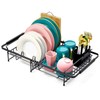 Urackify Expandable in Sink Dish Drying Rack - Adjustable Dish