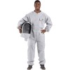Bees & Co U74 Natural Cotton Beekeeper Suit with Fencing