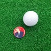 HOKUSHIN TRADING MK0503 Golf Ball Marker Crayon Shin-chan Acrylic Marker