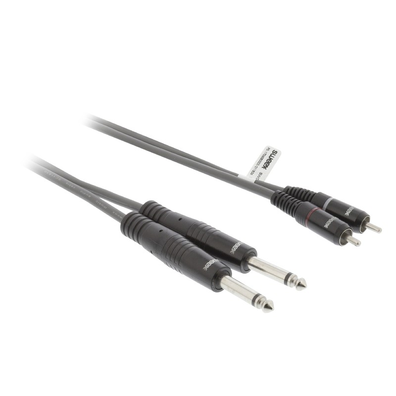 Sweex SWOP23320E15 audio cable 1.5 m 2 x 6.35mm 2