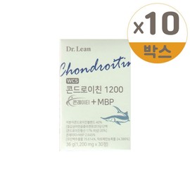 Dr.Lin Chondroitin 1200 Conrate + MBP 1200mg x 30 tablets 10 pieces / 닥터린 콘드로이친 1200 콘레이티 + MBP 1200mg x 30정 10개