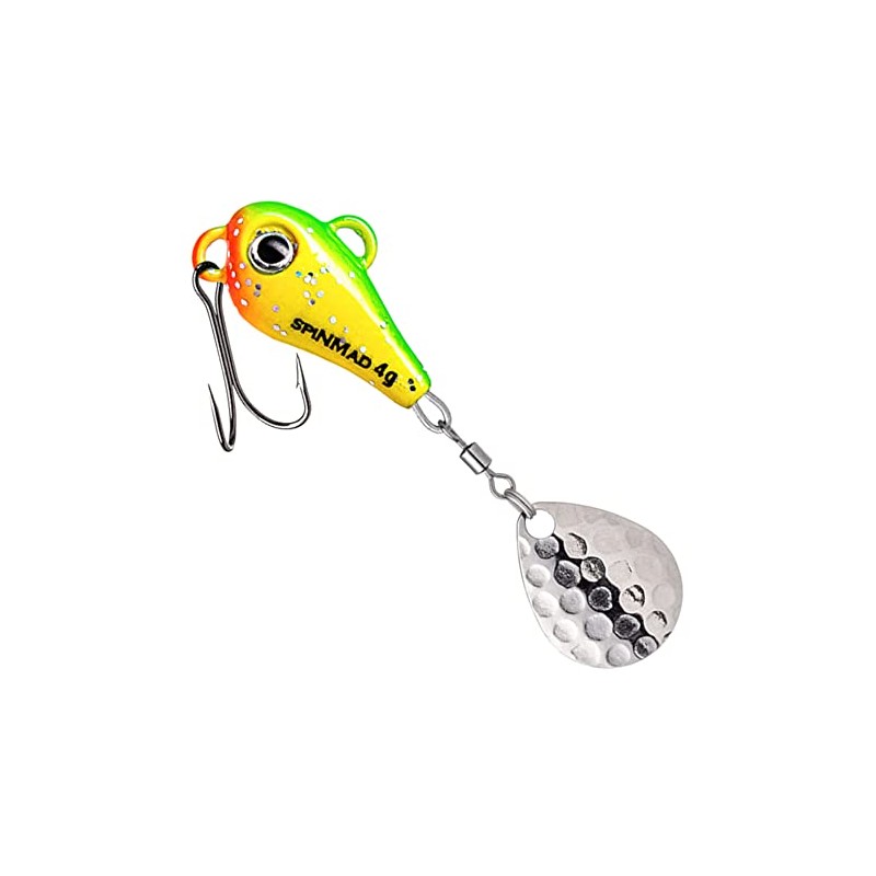 SpinMad 4 g lead head spinner - jig spinner, colour: