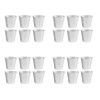 24 PCS Aluminium Dariol Mould Baking Cup Dariole Pudding Dessert