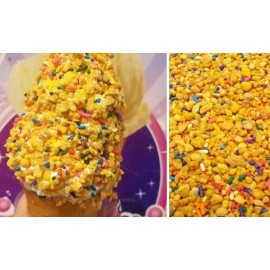 SPRINGLE Peanut Brittle crunch Dairy queen 1 lb Krunch Kote Ice Cream Topping, Sprinkles