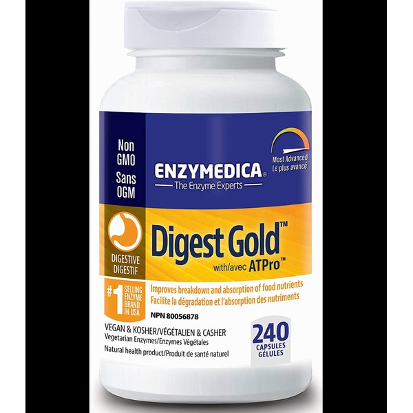 ENZYMEDICA Digest Gold 240 Capsules