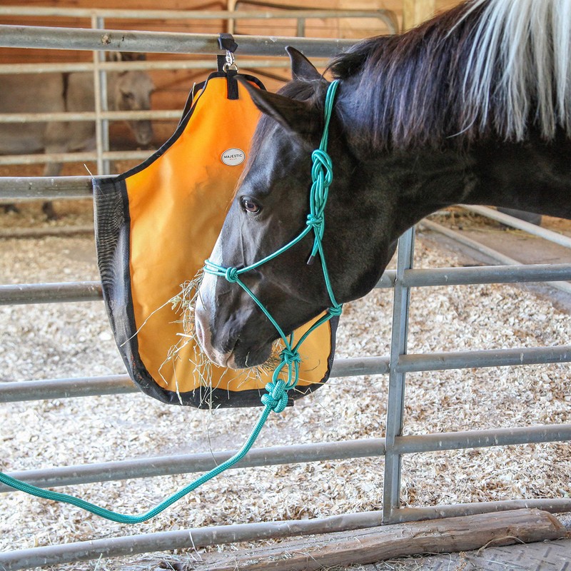 Majestic Ally 1/4" Rope 4 Knot Stiff Polyester Training Halter