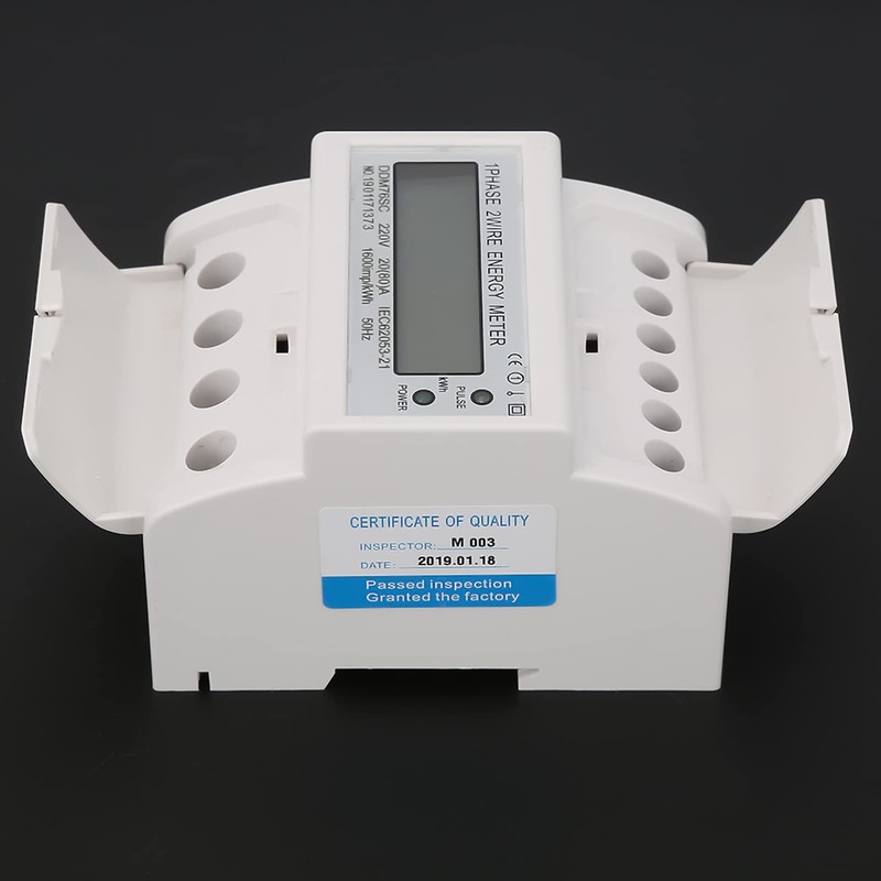 Natudeco DDM75SC Din Rail Energy Meter Single Phase Energy Meter