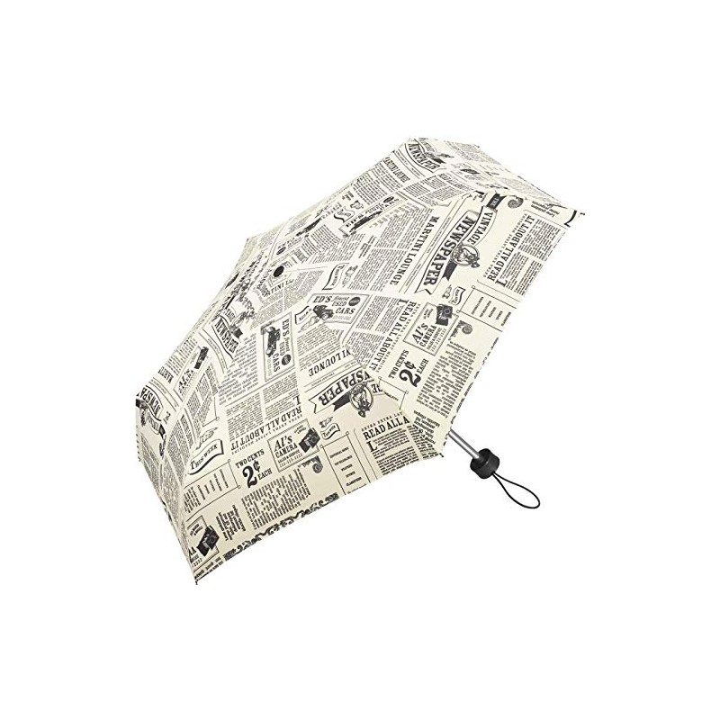 Newspaper Umbrella, Mini pocket umbrella hand opener, Feminine