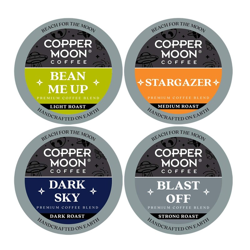 Copper Moon Single Serve Coffee Pods Compatible with Keurig K