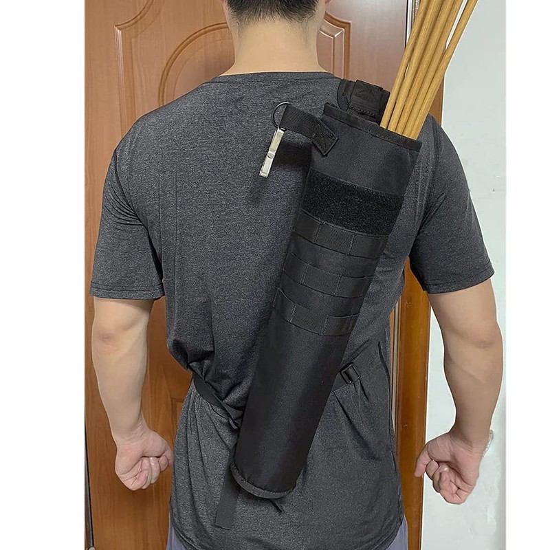 KRATARC Archery Lightweight Back Arrow Quiver Dual Use Hip Arrows