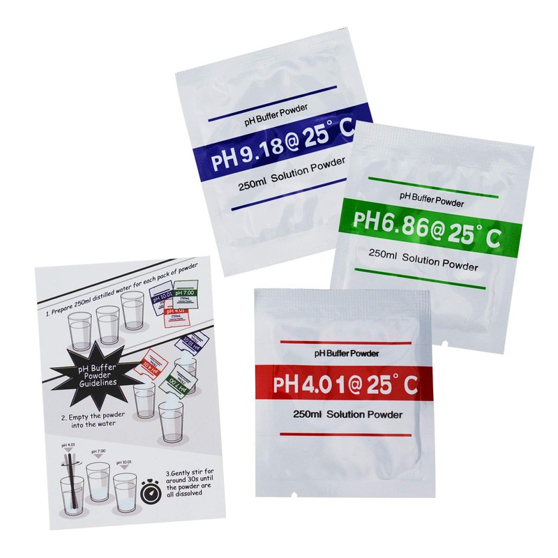 0-14 pH Electrode Probe BNC Plug, 300 cm Cable for