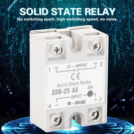 Ssr-25 Aa 25A Solid State Relay, Power Distribution and Control Appliances
