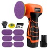 16.8V Cordless Electric Sander with 36PCS Sandpapers, 3500 RPM, 3.0Ah