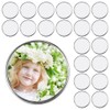 ZUYYON 20 Pcs Sublimation Blank Pins DIY Button Badge Kit