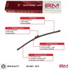 2M PLASTIC Rear Wiper Arm Blade Factory OEM Style Replacement