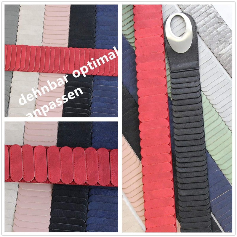 irisaa Wide Women's Elastic Waist Belt, Waist Belt, Stretch Belt
