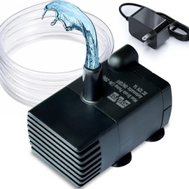 Automatic Small Sump Pump with Water Sensor, 8 FT Lift 70 GPH 115V/230V Mini Condensate Pump with Float Switch, Water Removal for Dehumidifier, Air Conditioner, Ice Maker, Basement, Auto On Off
