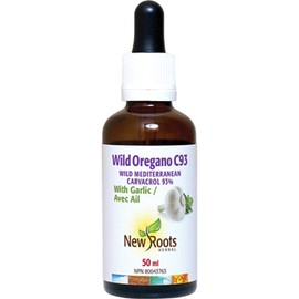 New Roots Herbal Wild Oregano C93 With Garlic, 15ml