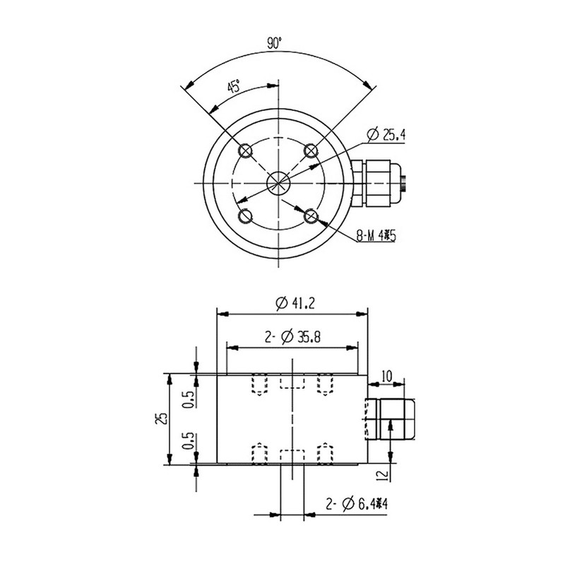 Load Cell Sensor Column Industrial Garage Door Weighing Pull Pressure