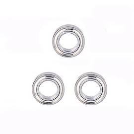 BaiNuo Mini Pneumatic Metal Chamfering Machine, Arc Chamfering Tools Replacement Bearing 3Pieces, for 45-Degree air chamfering Kit Trimming, Chamfering, Deburring