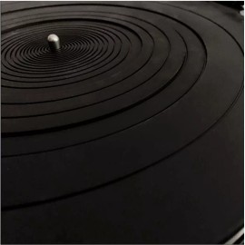 Universal 12" Turntable Platter Mat Rubber Silicone Pad for All LP Vinyl Record Players