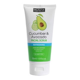BEAUTY FORMULAS FACE SCRUB CUCUMBER & AVOCADO