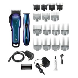 Andis 560980 Limited Edition Galaxy Envy Li Cordless Clipper & Slimline Pro Cordless Beard Trimmer Combo Hair Cutting Kit