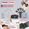 FUNFLEX Hand Trainer, Finger Trainer, Adjustable Grip Strength Trainer Set,