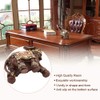 Caredy Elephant Statue Feng Shui Elephant Statue Happy Wood Grain