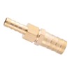 Brass Fitting Hose Barb Tail Reducer Plug Connector Straight Pipe