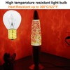 Lava Lamp Bulb 30W S11 E17 Base Lava Lamp Light