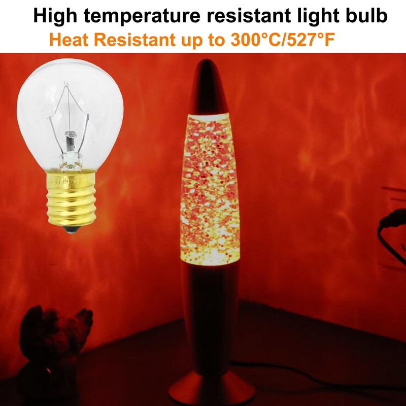 Lava Lamp Bulb 30W S11 E17 Base Lava Lamp Light