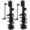 TFGCSG Struts Quick 4PCS Front Complete Strut Spring Assembly Stabilizer