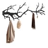 Vasttron Wall Coat Hook, Coat Hook, Wall Hook, Black Metal