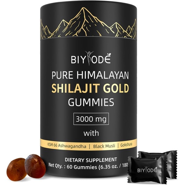 Shilajit Gummy Bears - Pure Himalaya Shilajit Gummy Bears Gold,