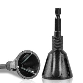 1/8"-3/4" Deburring External Chamfer Tool, Tungsten Carbide , Deburring Drill Bit, Remove Burr Tools, Repairing Damaged Metal Steel Screws,  and Fasteners - Color: 3/16"-1" Deburring Drill Bit