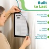Fodeez 8.5x11 Self Adhesive Peel & Stick Document Holder for